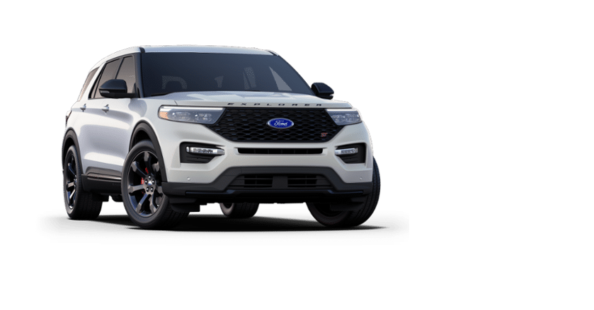 21 Ford Explorer St Star White 3 0l Ecoboost V6 Engine With Auto Start Stop Technology Cabot Ford Lincoln